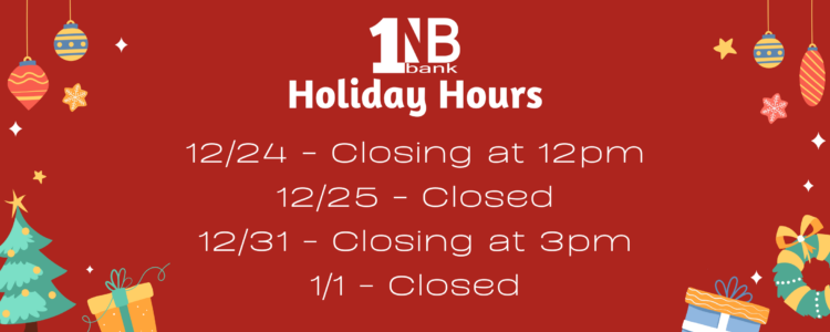 Website - Holiday Hours